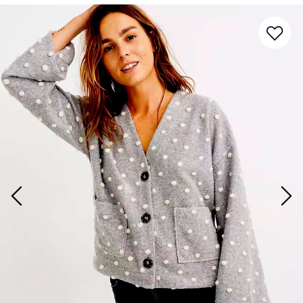 Madewell: Texture & Thread Bobble Cardigan